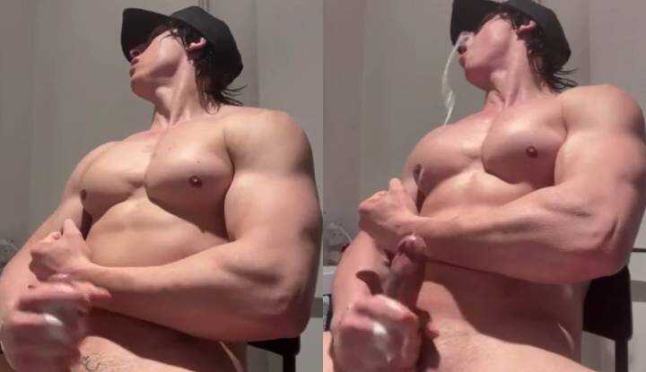 PaliTube - Youssef khelil- ผู้ชายกล้ามเพลิดเพลินกับการระเบิดปริมาณมากเพียงลำพัง Onlyfans video leaked