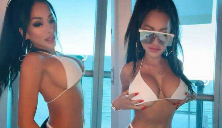 PaliTube - CJ Miles-สวมชุดว่ายน้ำสีขาว เต้นร้อนแรงยั่วยวน OnlyFans video leaked