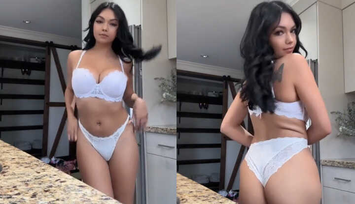 PaliTube - Emily Kbabe-มาที่ห้องครัวและทำอาหารกับฉัน Onlyfans video leaked