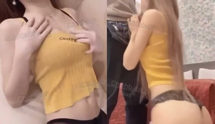 PaliTube - การเย็ดกันในโรงแรมเต็มไปด้วยการจูบแบบเลอะเทอะและเสียงครางครวญ และเขาก็แตกคาบนก้นเธอ
