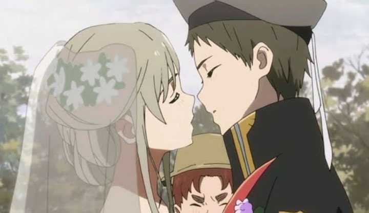 PaliTube - In a future where procreation is forbidden, men and women in love are forcibly separated and their memories erased! The tear-jerking love story animation between humans and monster girls, 'DARLING IN THE FRANXX/Kiss of the Wings' END