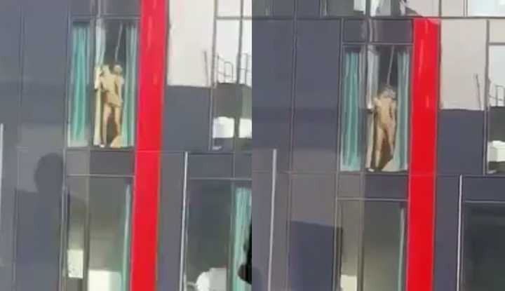 PaliTube - ทำงานอยู่ดีๆ เห็นห้องฝั่งตรงข้ามเย็ดกันสดๆ
