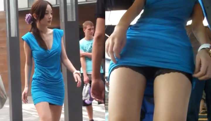 PaliTube - หนุ่มหื่นเจอสาวกระโปรงสั้นจู๋ ก็เลยเดินตามแอบถ่ายไม่หยุด