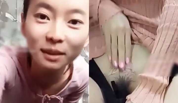 PaliTube - สาวร่างบางทำงานไปด้วย ไลฟ๋เสียวไปด้วย