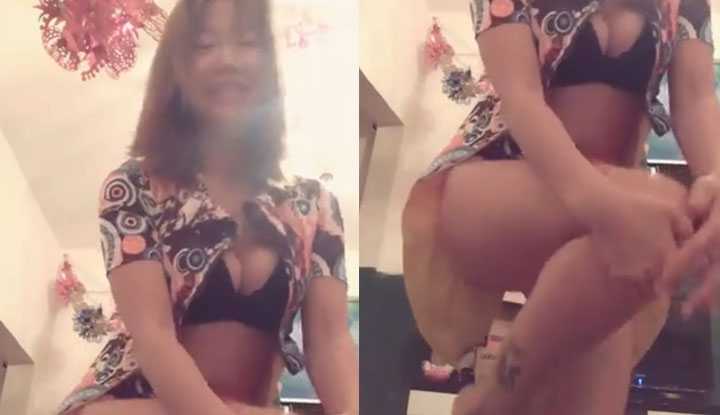PaliTube - สาวนมโตเปลื้องผ้าอ่อยคนในเน็ต เจอแม่เปิดประตูโผล่มา