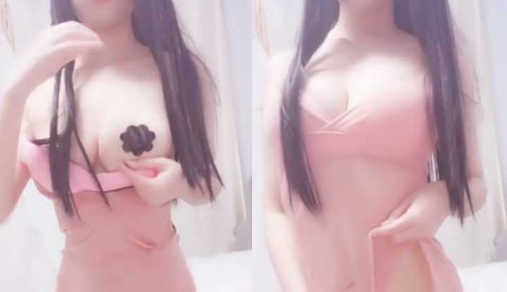 PaliTube - สาวนมโต แคมชมพูช้วยตัวเองโชว์ เด็ดทั้งล่างทั้งบน(3)