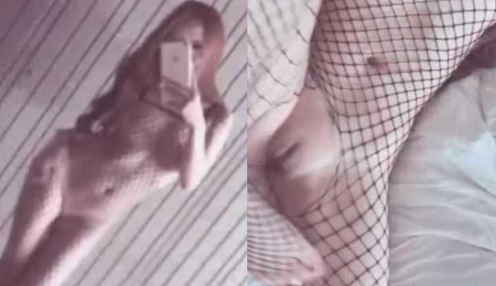 PaliTube - นางแบบชื่อดีงใส่ชุดตาข่าย ถ่ายแบบตัวเอง