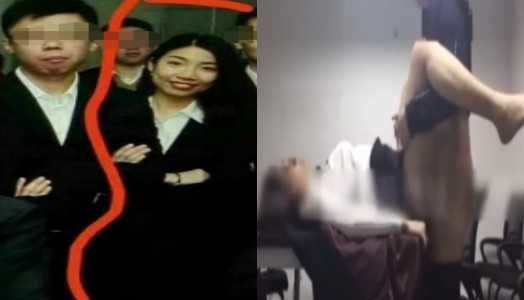 PaliTube - คู่รักจีนแอบเย็ดกันในห้องประชุม แล้วดันไปกดโดนปุ่มวิดิโอคอนเฟอเร้น