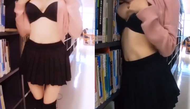 PaliTube - สาวเงี่ยนไปห้องสมุดไม่อ่านหนังสือ ทำอะไรอยู่ มาดูกัน