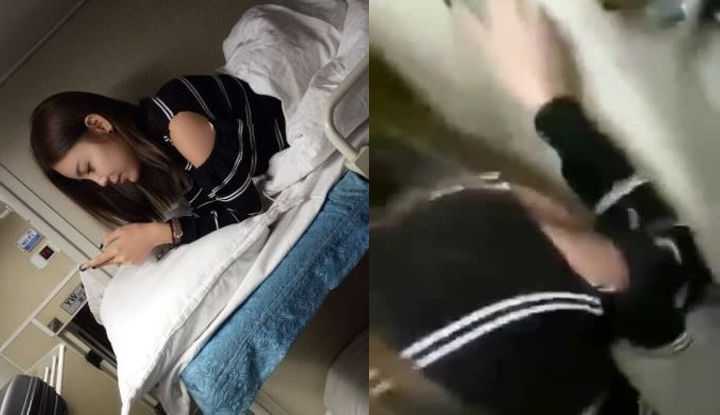 PaliTube - เมื่อผมนั่งรถไฟไปเที่ยว แต่สาวน้อยช่างๆส่งสัญญาณว่าอยากโดนเย็ด เราเลยไปจัดกันในห้องน้ำรถไฟ