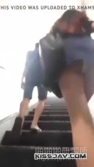 PaliTube - แอบถ่ายใต้กระโปรงสาวขายาวตอนขึ้นบันได