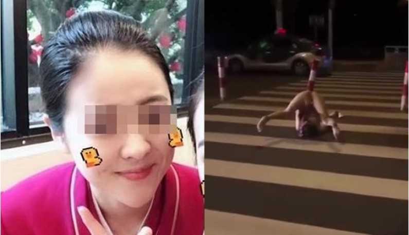 PaliTube - แอร์สาวเงี่ยนจัด  ก็เลยโชว์เสียวริมทางไปเลย２