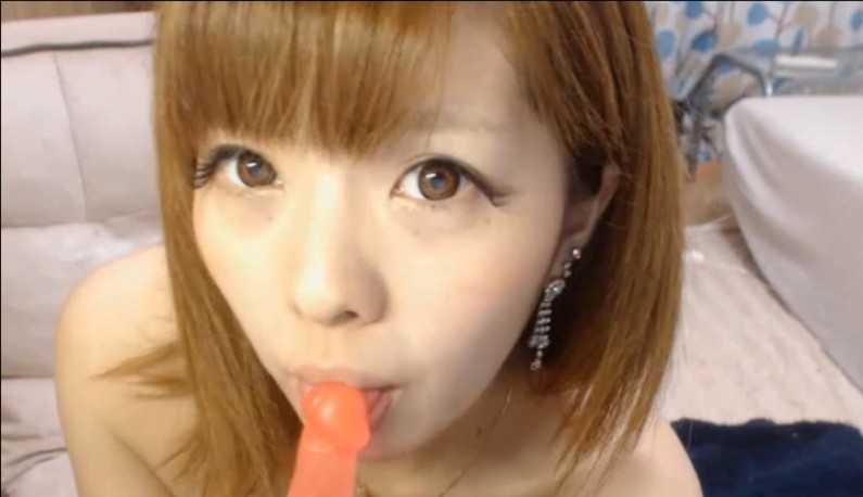 PaliTube - สาวญี่ปุ่นผมสั้น กัดดิวโด้ไลฟ์สดโชว์เสียวหาเงิน188