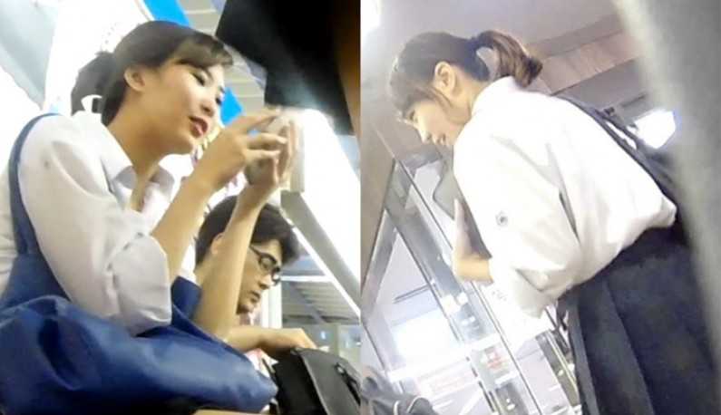 PaliTube - แอบถ่ายใต้กระโปรงสาวมัธยม เห็นกางเกงในชัดๆ 54