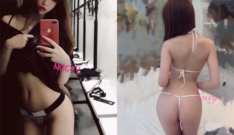 PaliTube - น้องNacey หุ่นดี ส่งคลิปลับตัวเองลงกลุ่มหาคนนัดเย1