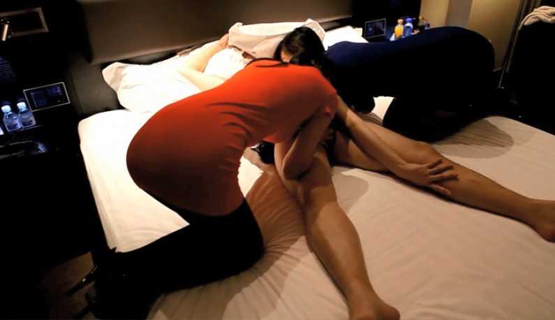 PaliTube - วันหยุดนี้ผมชวนสองสาวไปกินข้าวและเย็ดคู่