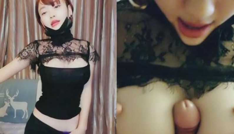 PaliTube - วีเจสาวนมชมพูๆไลฟ์สด โชว์นมเยร่องอก