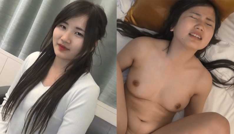 PaliTube - สาวน่ารักอายุ 18 ดูแล้วเรียบร้อยมากนึกไม่ถึงแล้วเธอจะชอบ โดนแตกใน
