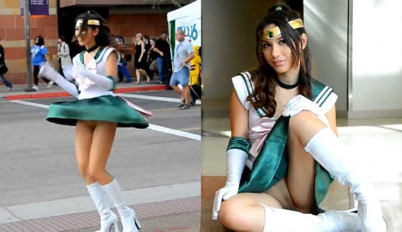 PaliTube - [ยุโรปและอาเมริกา] Sailor Jupiter โชว์หีแบบไม่อาย