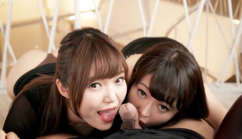 PaliTube - [ญี่ปุ่น] สาวๆแย่งแท่งเดียวขอกินกัน