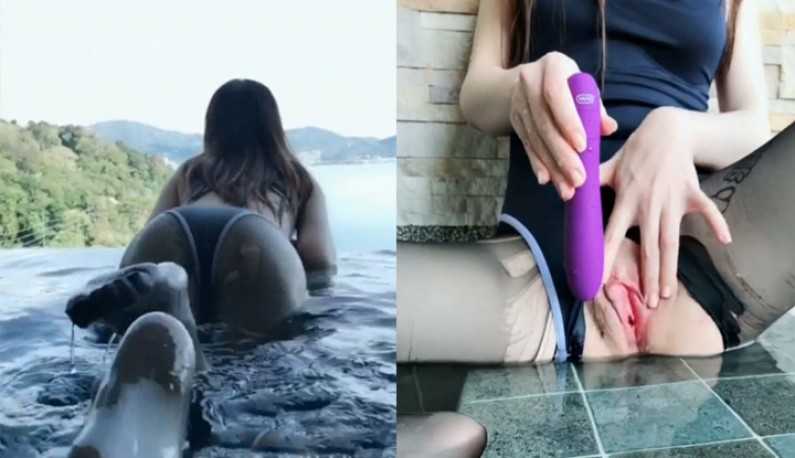 PaliTube - สาวจีนไปเที่ยวไทย ว่ายน้ำเสร็จแล้วต้องพักผ่อนบ้าง