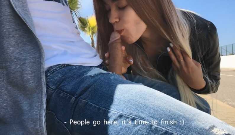 PaliTube - [ยุโรปและอาเมริกา]สาวเดินผ่านเห็นของดีรีบโม๊กเลย