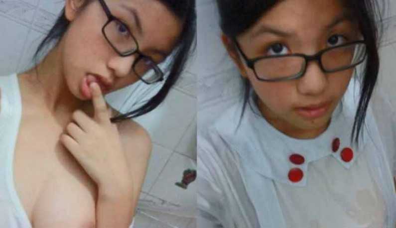 PaliTube - (ฮ่องกง) หลุดคลิปสาวน้อยใส่แว่นทำท่ายั่ว เพื่อส่งไปอ่อยแฟน