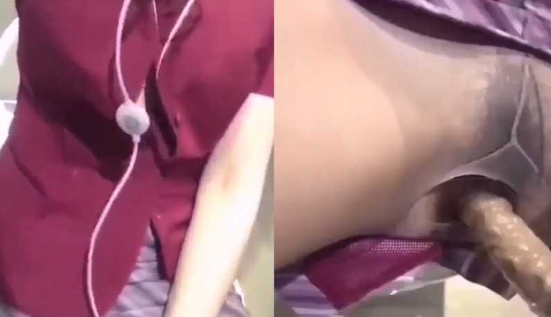 PaliTube - แอร์โฮสเตสเอาดิลโด้ช่วยตัวเอง