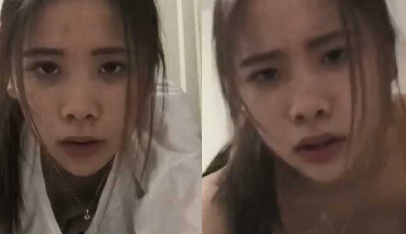 PaliTube - สาวทำหน้าตานิ่ง ดูเหมือนขัดใจอยู่