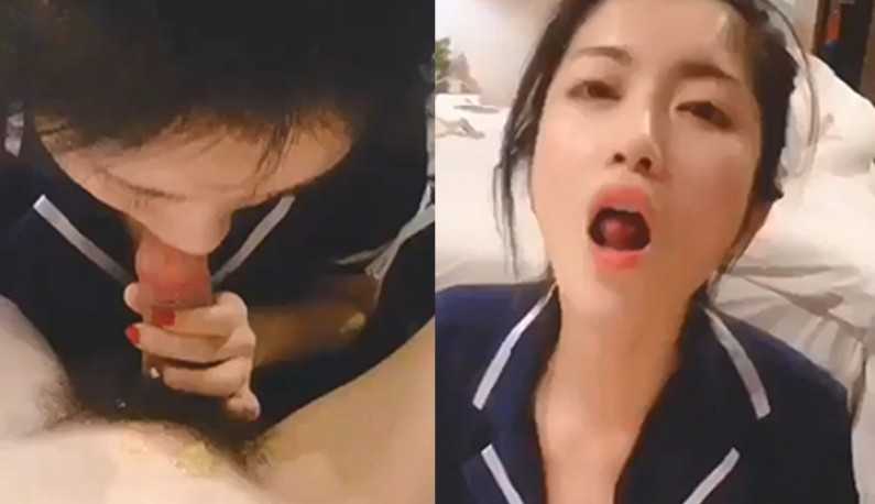 PaliTube - สาวชุดเครื่องแบบโม๊กให้หลั่งใส่ปาก