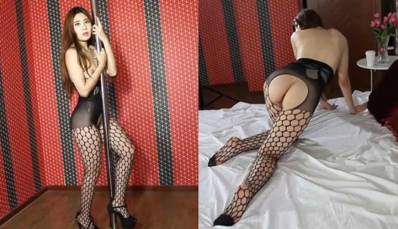 PaliTube - คลิปหลุดนางแบบถ่ายที่โรงแรม เหมือนยังเกร็งอยู่
