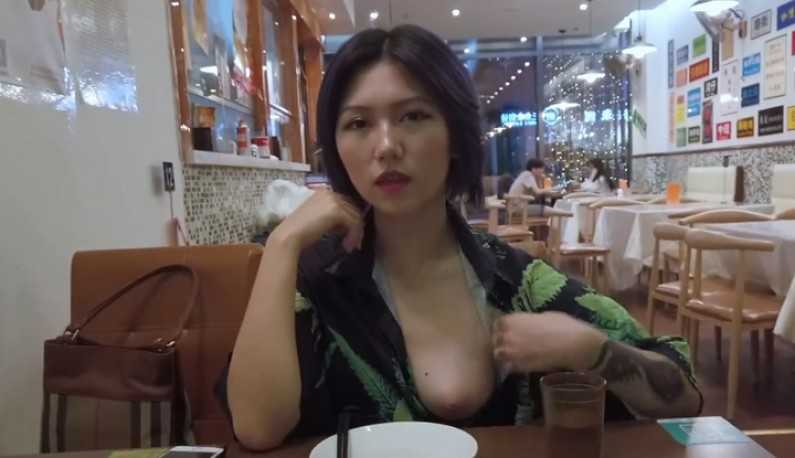 PaliTube - นางแบบโชว์ร่างนอกบ้าน ของดีต้องแชร์