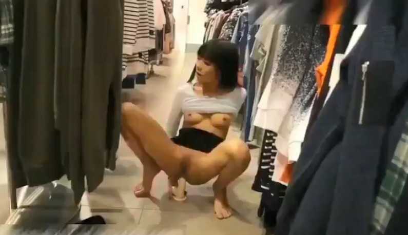 PaliTube - สาวลูกครึ่งจีนญี่ปุ่น ที่ร้านรองเท้าก็ฉวยโอกาส