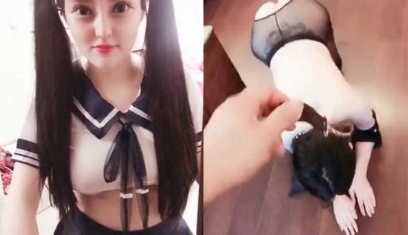 PaliTube - สาวนักเรียนตาโต3ฉาก ：ข่มขื่นที่คาราโอเกะ คุณหนูโดนข่มขืน อ่อยครูเล่นSM