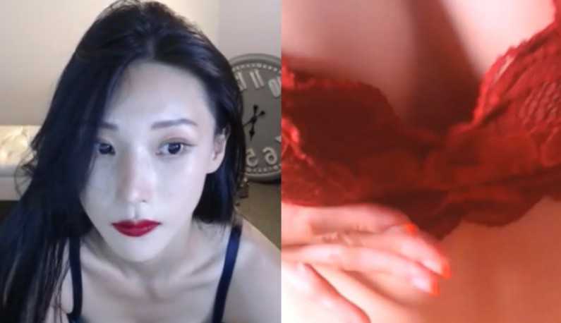 PaliTube - (เกาหลี)ชุดชั้นในสีแดง แรงเหมือนความเงี่ยนของเธอ