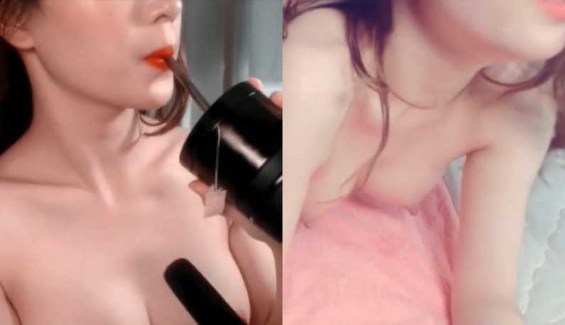 PaliTube - (เกาหลี)สาวสวยสุดเงี่ยนสงสัยจะหิวน้ำ ดูดซะเกลี้ยงเลย
