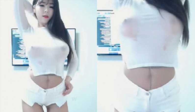 PaliTube - เห็นหัวนมผ่านเสื้อขาว เซ็กซี่สุดๆ