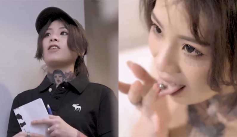 PaliTube - (ไต้หวัน) ไลน์แมนสาวส่งความเสียวถึงหน้าประตู