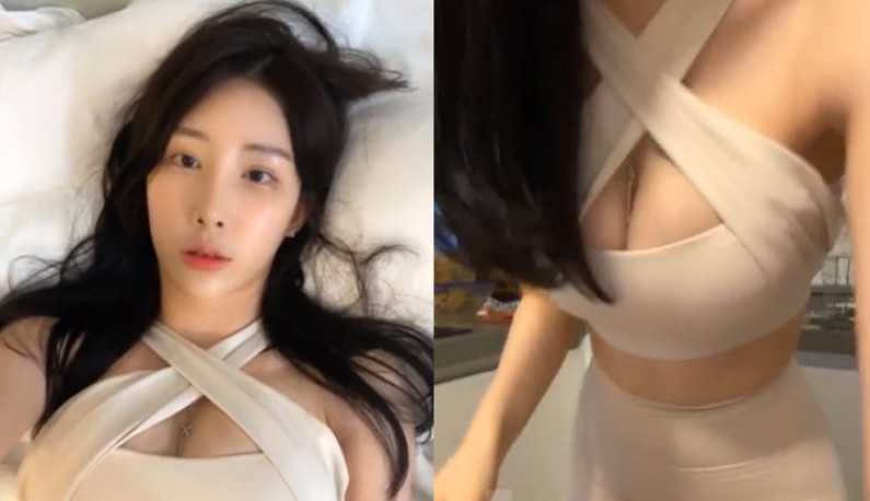 PaliTube - (เกาหลี)สาวไลฟ์สดแทงหีโชว์เพื่อนๆ