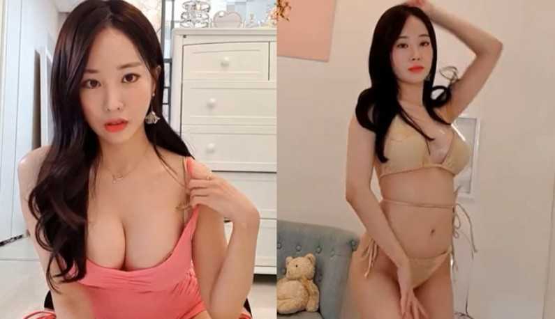 PaliTube - (เกาหลี)ไอดอลชื่อดังไลฟ์สดโชว์หีให้คุณลุงดู