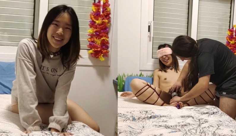PaliTube - นักเรียนสาวมอปลายโดนพี่ชายฝรั่งเปิดซิง