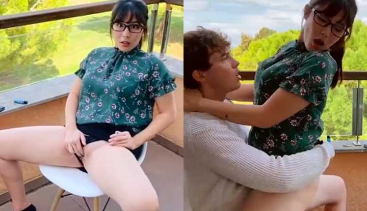 PaliTube - [เกาหลี] ออนนีถูกจับได้ว่ากำลังช่วยตัวเองอยู่ที่ระเบียง ~ ฉันต้องใช้ร่างกายเพื่อดับไฟระหว่างแฟนของเธอกับตัวเธอเอง!