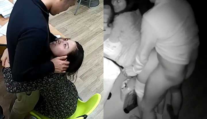 PaliTube - [เกาหลี] พนักงานดูหนังโป๊กับเจ้านาย ดูไปดูมาก็มีอารมณ์