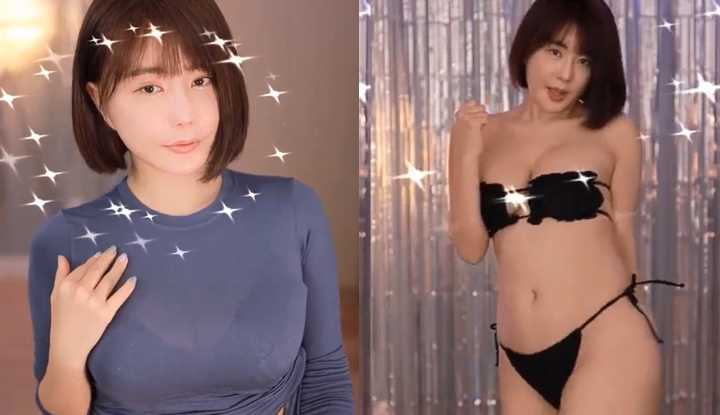 PaliTube - [เกาหลี] สาวสตรีมเมอร์เต้นแรง เปลี่ยนหลายชุดด้วย