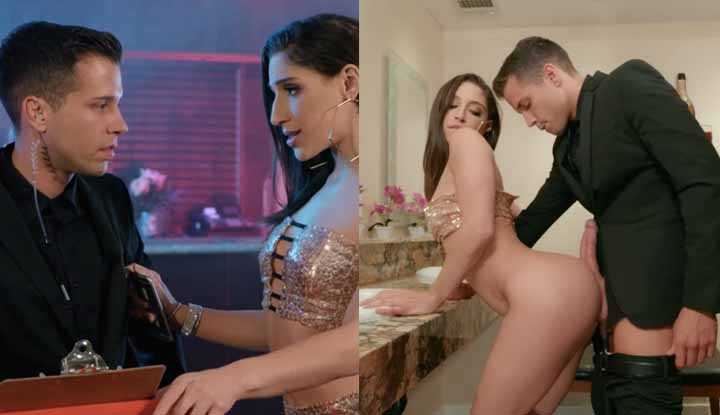 PaliTube - [Limited Express] สาวสวยทุ่มสุดตัวเพื่อบัตรผ่าน VIP โชว์หุ่นยั่วพี่รปภ. !