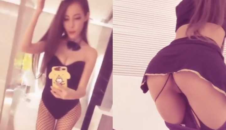 PaliTube - [ไต้หวัน] SWAG princessdolly สาวขายาว ร้องอย่าๆ แต่ขาเธอถ่าง