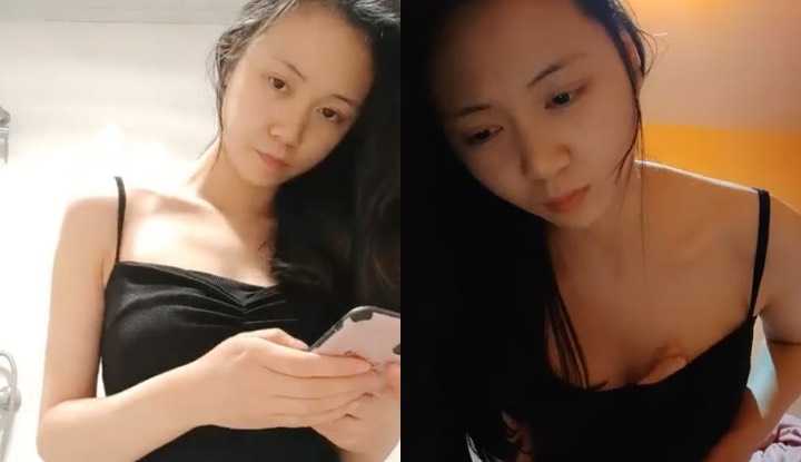 PaliTube - สาวชุดดำช่วยตัวเอง ให้ชาวเน็ตดู