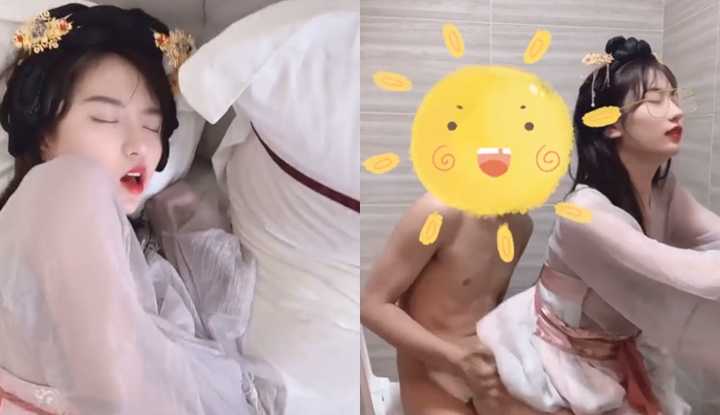 PaliTube - สาวปี 91 ใส่ชุดจีนโบราณแบบนี้เย็ดมันไปอีก