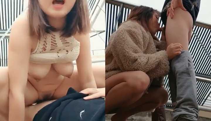 PaliTube - หน้าหนาวแบบนี้ สาวอ้วนชวนแฟนมาเย็ด Outdoor