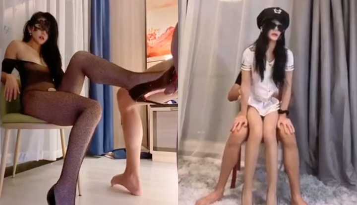 PaliTube - สาว Vivian ดาวทวิต วันหนึ่งเปลี่ยนชุดเย็ดหลายชุดมาก
